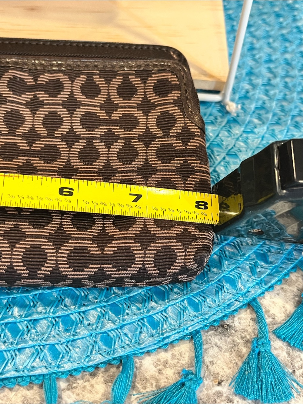 Coach Madison Needlepoint Wallet - Picture 12 of 12